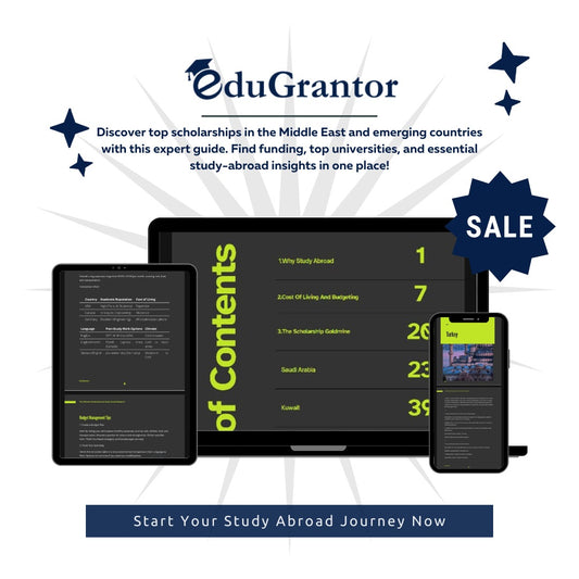 The Ultimate Scholarship And Study Abroad Blueprint - Middle East And Emerging Destinations