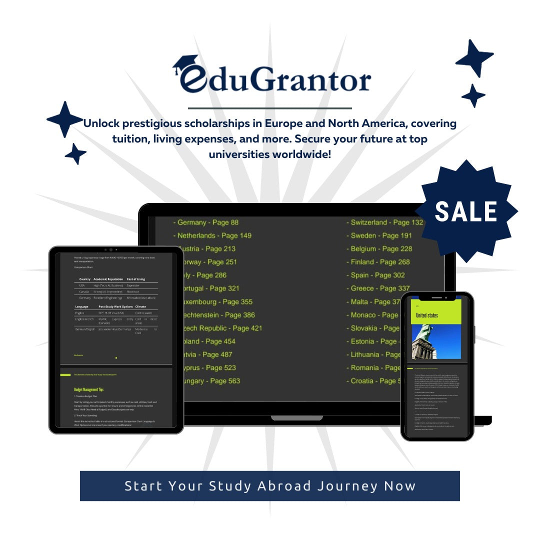 The Ultimate Scholarship And Study Abroad Blueprint - North America And Europe